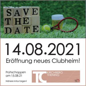 Eröffnung neues Clubheim